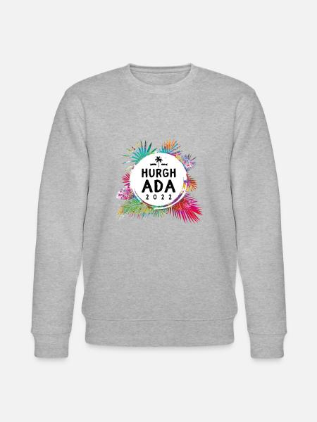 Hurghada 2022 Bunt - Stanley/Stella Unisex Bio-Sweatshirt CHANGER - Grau meliert