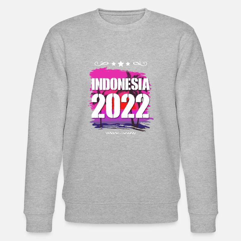 Indonesia 2022 - Stanley/Stella Unisex Bio-Sweatshirt CHANGER  - Grau meliert
