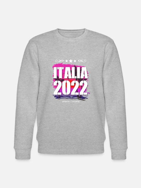 Italia 2022 - Stanley/Stella Unisex Bio-Sweatshirt CHANGER  - Grau meliert