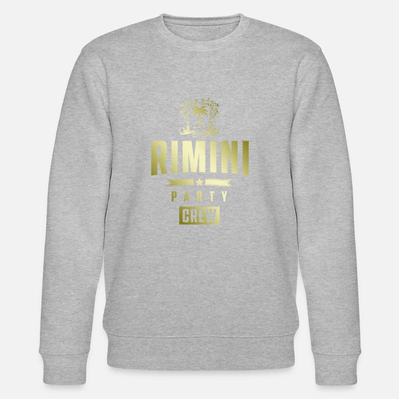 Rimini Party Crew - Stanley/Stella CHANGER Unisex Organic Sweatshirt - heather grey