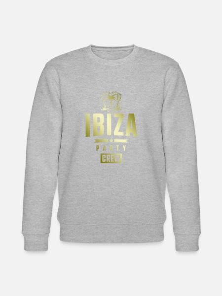 Ibiza Party Crew - Stanley/Stella CHANGER Unisex Organic Sweatshirt - heather grey
