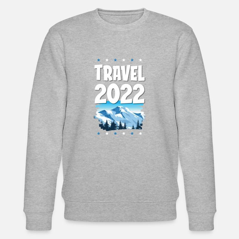 Travel 2022 - Stanley/Stella Unisex Bio-Sweatshirt CHANGER  - Grau meliert