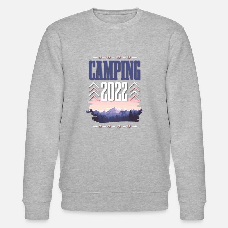 Camping 2022 - Sweat bio CHANGER Stanley/Stella Unisexe - gris chiné