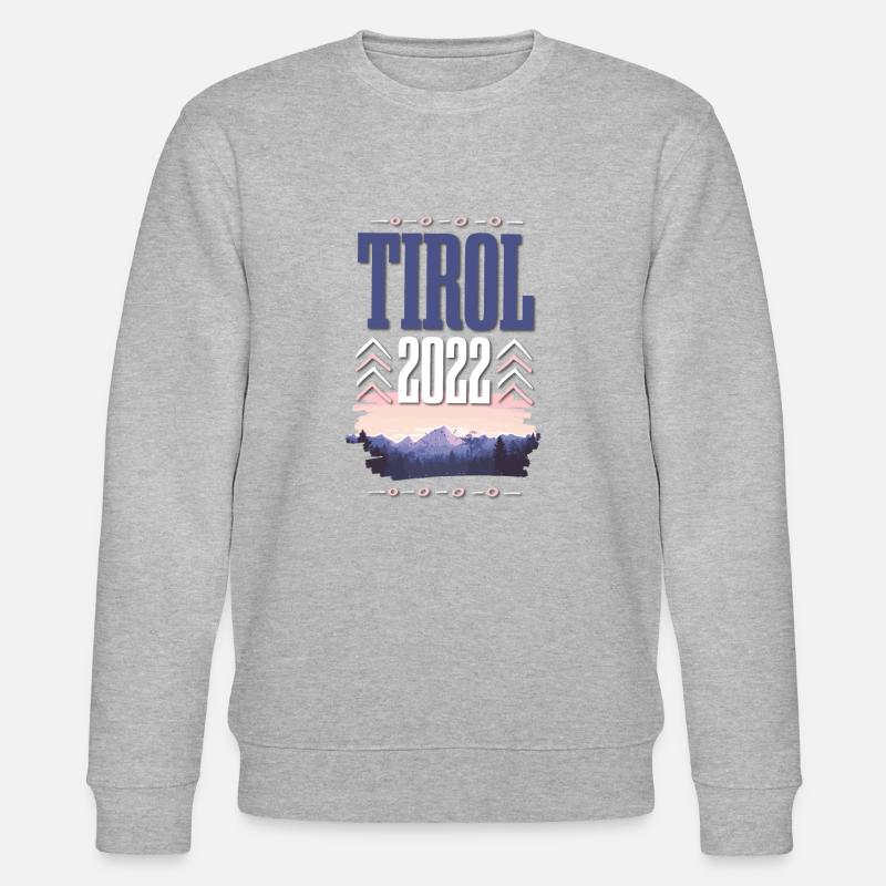 Tirol 2022 - Stanley/Stella Unisex Bio-Sweatshirt CHANGER - Grau meliert