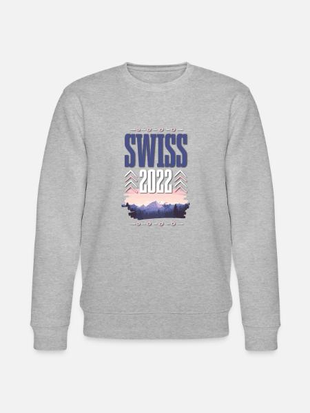 Swiss 2022 - Stanley/Stella CHANGER Unisex Organic Sweatshirt - heather grey