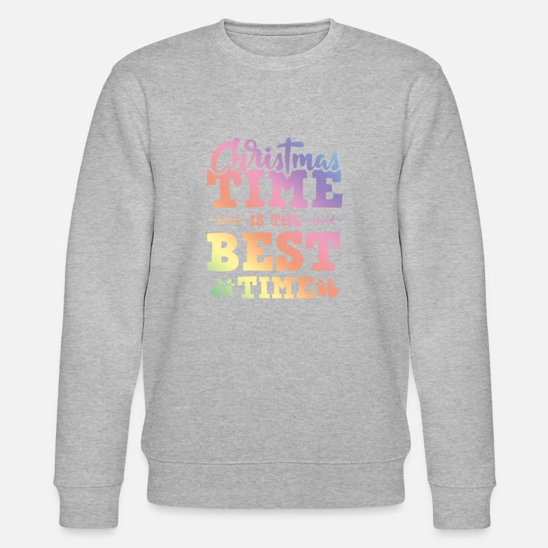 Noël - Sweat bio CHANGER Stanley/Stella Unisexe - gris chiné