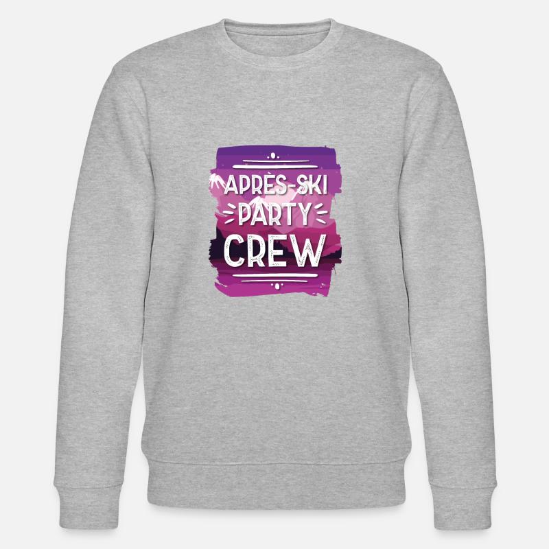 Apres SKi Party Crew - Sweat bio CHANGER Stanley/Stella Unisexe - gris chiné
