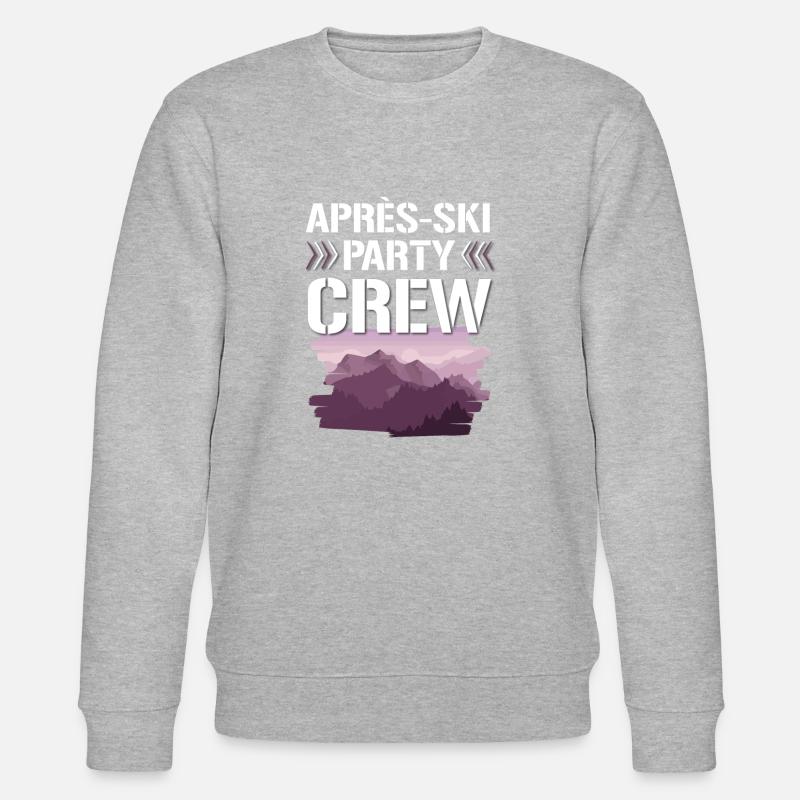 Apres SKi Party Crew - Sweat bio CHANGER Stanley/Stella Unisexe - gris chiné