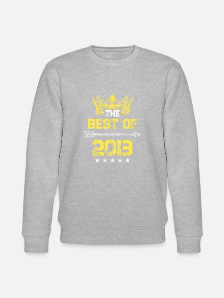 2013 best of birthday - Stanley/Stella CHANGER Unisex Organic Sweatshirt - heather grey