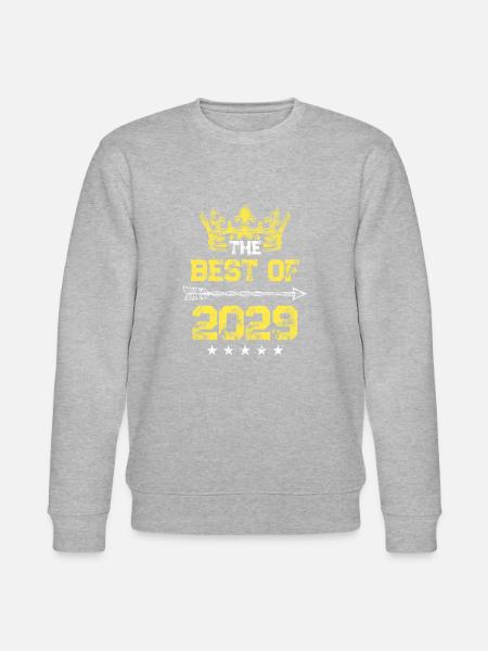 2029 best of birthday - Stanley/Stella CHANGER Unisex Organic Sweatshirt - heather grey
