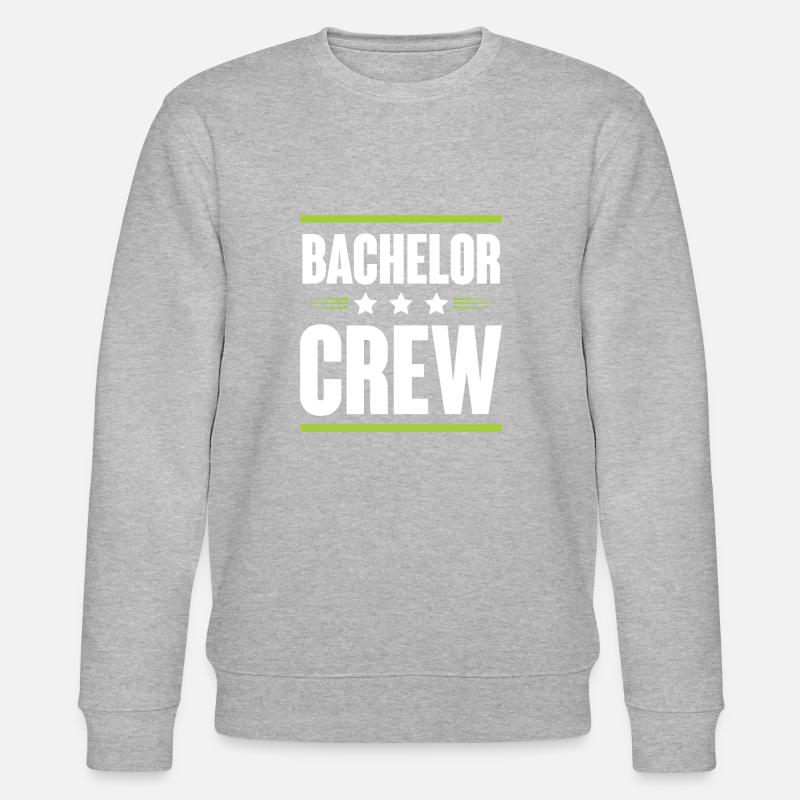 Équipage Bachelor - Sweat bio CHANGER Stanley/Stella Unisexe - gris chiné