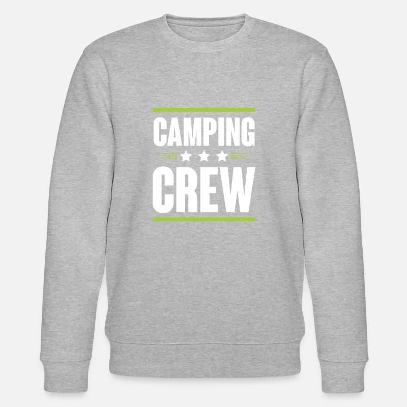 Équipe de camping - Sweat bio CHANGER Stanley/Stella Unisexe - gris chiné