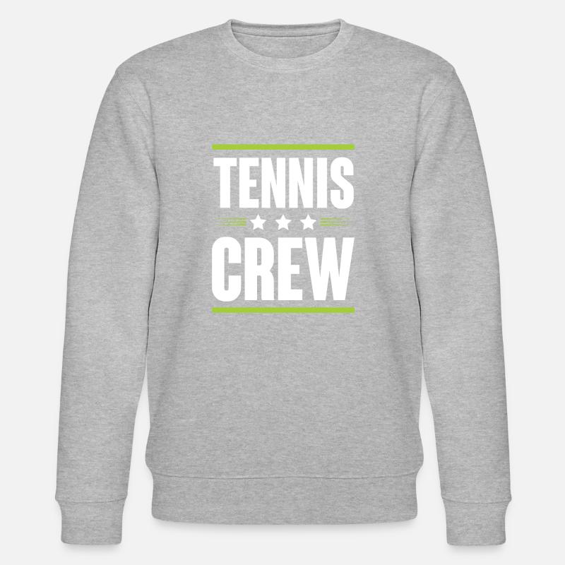 Équipe de tennis - Sweat bio CHANGER Stanley/Stella Unisexe - gris chiné