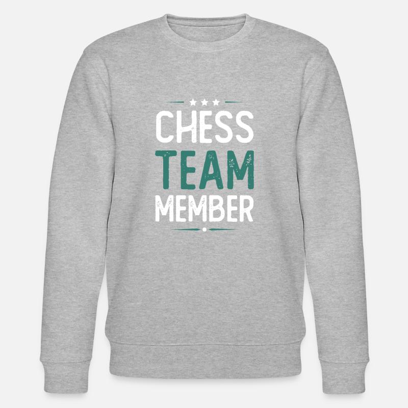 Chess Team - Stanley/Stella CHANGER Unisex Organic Sweatshirt - heather grey