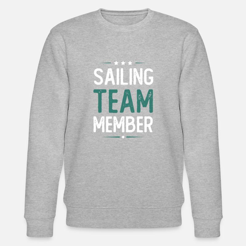 Équipe de voile - Sweat bio CHANGER Stanley/Stella Unisexe - gris chiné