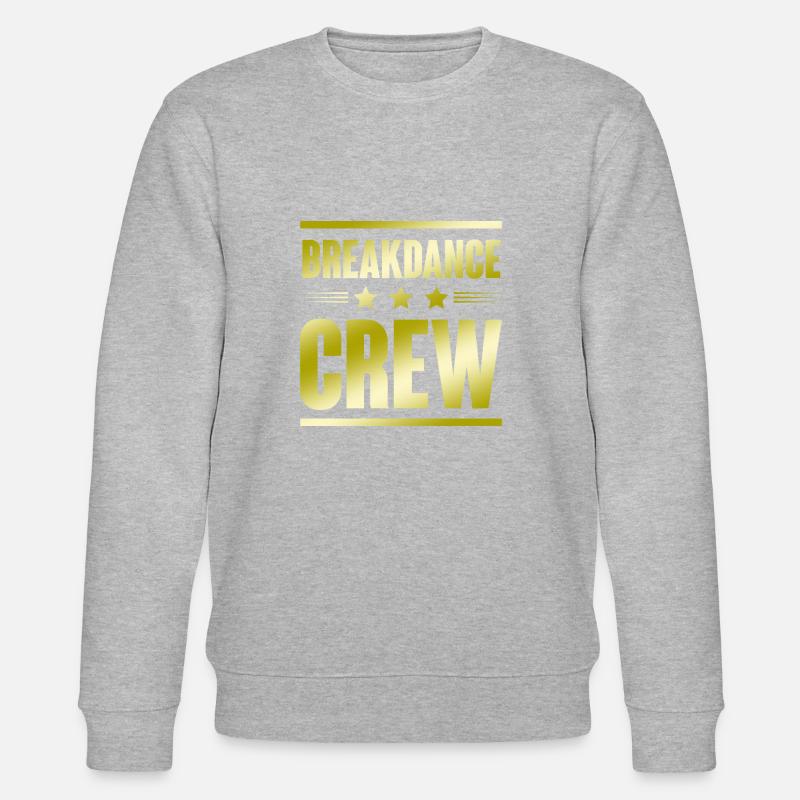 Breakdance Crew - Stanley/Stella Unisex Bio-Sweatshirt CHANGER  - Grau meliert
