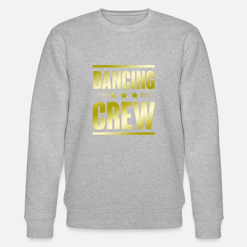 Dancing Crew - Stanley/Stella Unisex Bio-Sweatshirt CHANGER  - Grau meliert