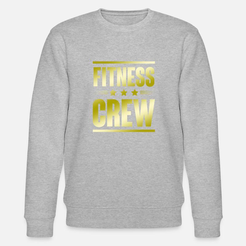Équipe de conditionnement physique - Sweat bio CHANGER Stanley/Stella Unisexe - gris chiné
