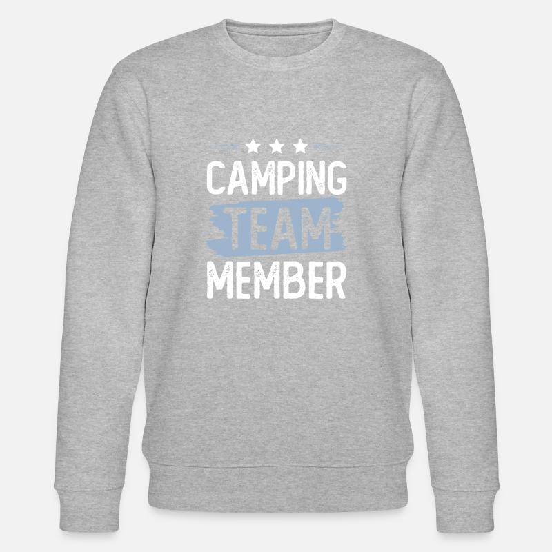 Équipe de camping - Sweat bio CHANGER Stanley/Stella Unisexe - gris chiné