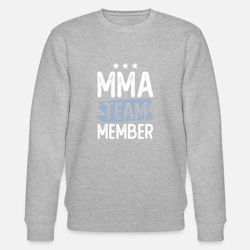 L’équipe MMA - Sweat bio CHANGER Stanley/Stella Unisexe - gris chiné