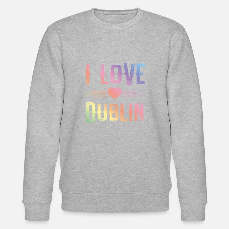 J’adore Dublin - Sweat bio CHANGER Stanley/Stella Unisexe - gris chiné