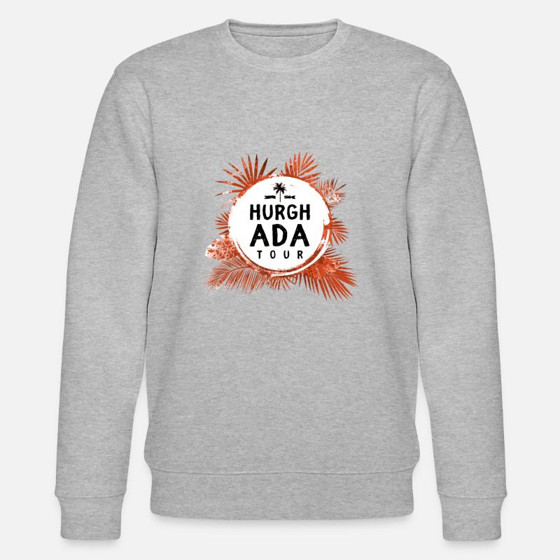 Hurghada Tour Bunt - Stanley/Stella Unisex Bio-Sweatshirt CHANGER  - Grau meliert