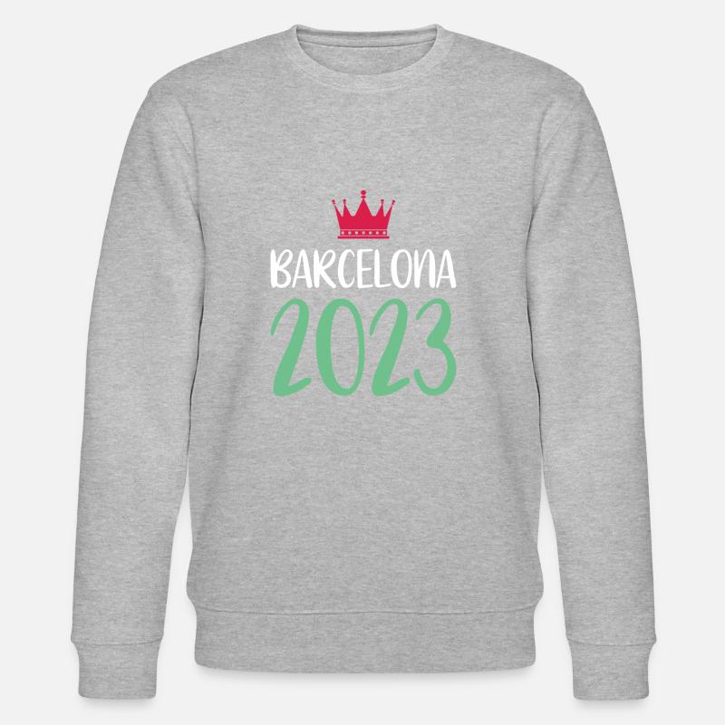 Barcelona 2023 - Stanley/Stella CHANGER Unisex Organic Sweatshirt - heather grey