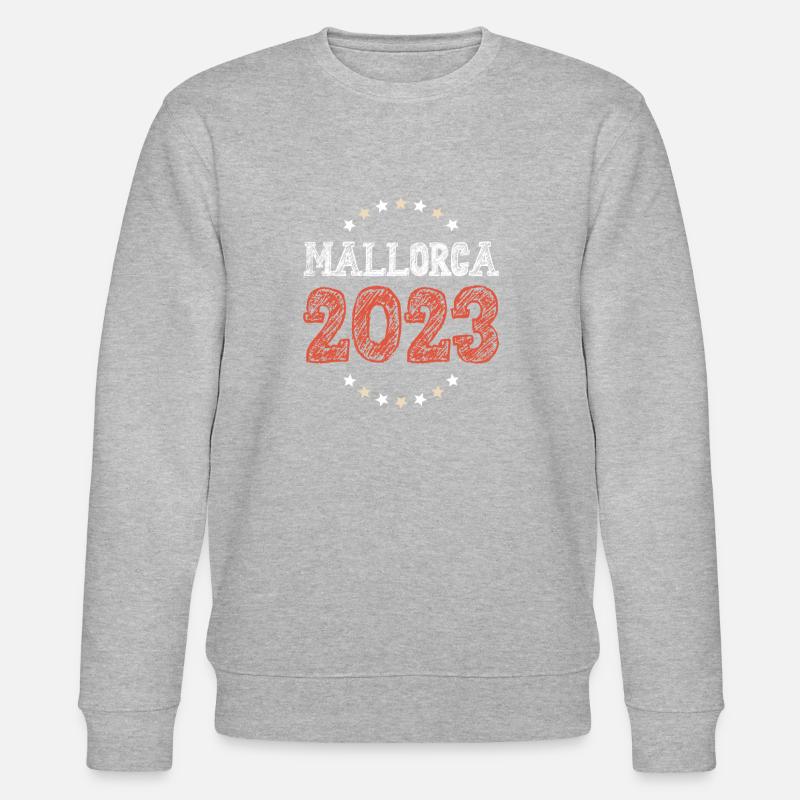 Mallorca 2023 - Stanley/Stella Unisex Bio-Sweatshirt CHANGER  - Grau meliert