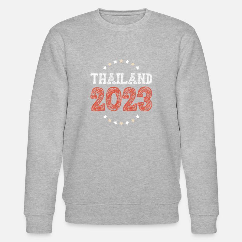 Thailand 2023 - Stanley/Stella Unisex Bio-Sweatshirt CHANGER - Grau meliert
