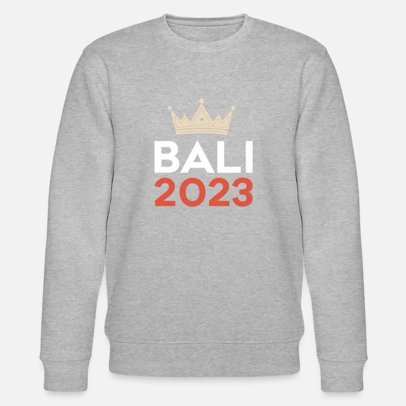 Bali 2023 - Stanley/Stella Unisex Bio-Sweatshirt CHANGER  - Grau meliert