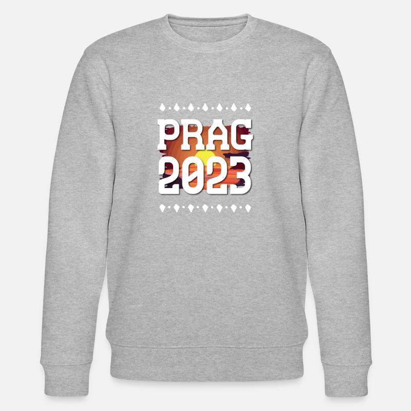 Prag 2023 - Stanley/Stella Unisex Bio-Sweatshirt CHANGER  - Grau meliert