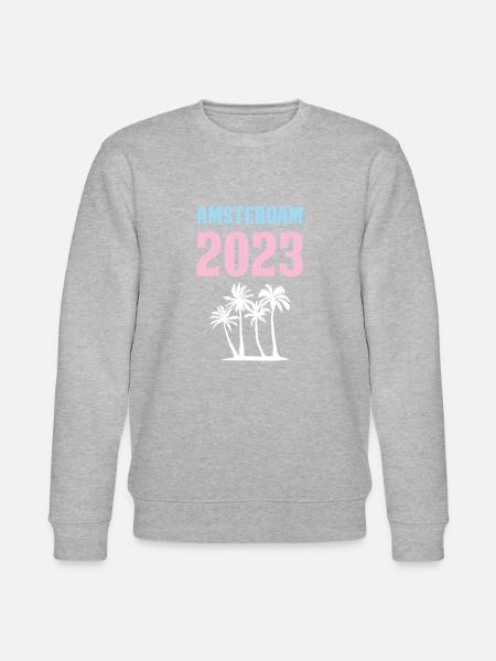 Amsterdam 2023 - Stanley/Stella CHANGER Unisex Organic Sweatshirt - heather grey