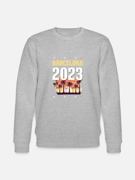 Barcelona 2023 - Stanley/Stella CHANGER Unisex Organic Sweatshirt - heather grey