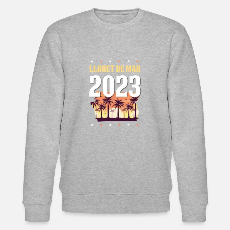 Lloret De Mar 2023 - Stanley/Stella Unisex Bio-Sweatshirt CHANGER  - Grau meliert