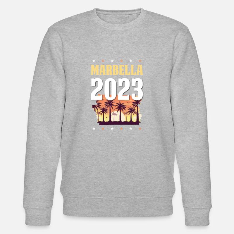 Marbella 2023 - Sweat bio CHANGER Stanley/Stella Unisexe - gris chiné