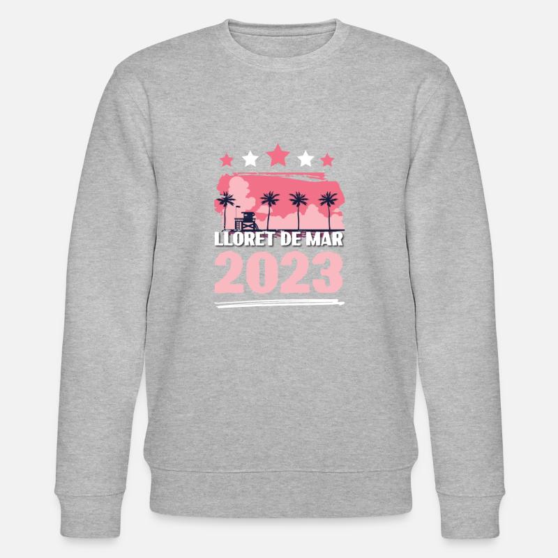 Lloret De Mar 2023 - Stanley/Stella Unisex Bio-Sweatshirt CHANGER  - Grau meliert