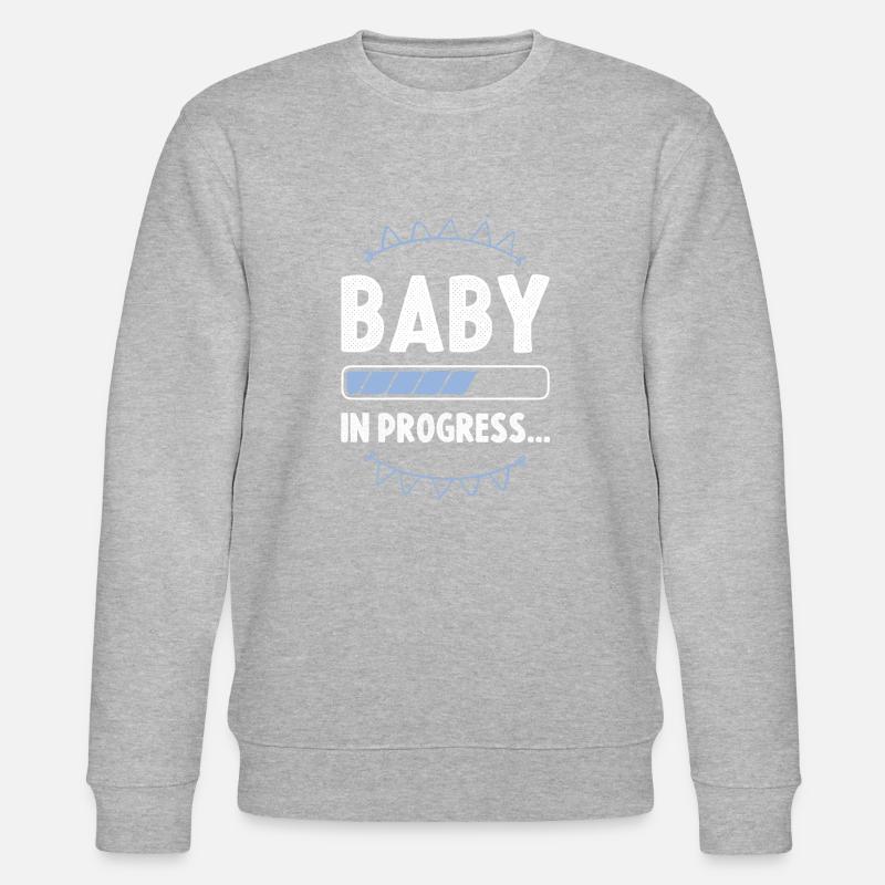 Bébé en cours - Sweat bio CHANGER Stanley/Stella Unisexe - gris chiné