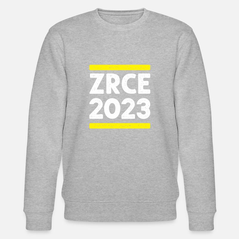 Zrce 2023 - Sweat bio CHANGER Stanley/Stella Unisexe - gris chiné
