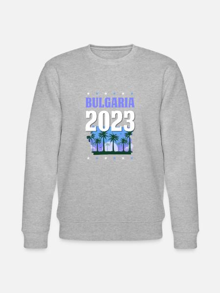Bulgaria 2023 - Stanley/Stella CHANGER Unisex Organic Sweatshirt - heather grey