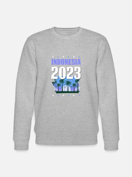 Indonesia 2023 - Stanley/Stella CHANGER Unisex Organic Sweatshirt - heather grey
