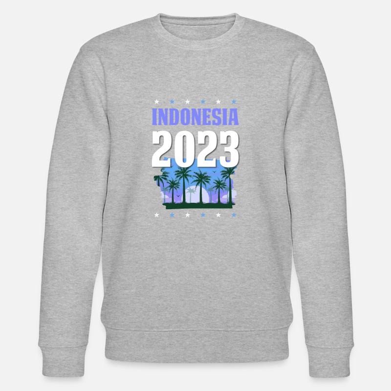 Indonesia 2023 - Stanley/Stella Unisex Bio-Sweatshirt CHANGER  - Grau meliert