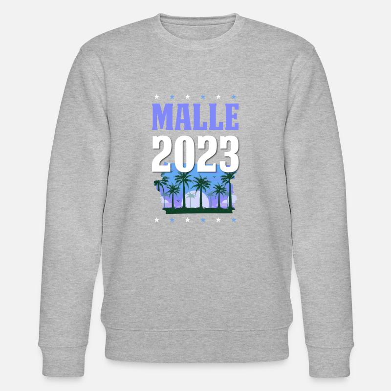 Malle 2023 - Stanley/Stella Unisex Bio-Sweatshirt CHANGER  - Grau meliert