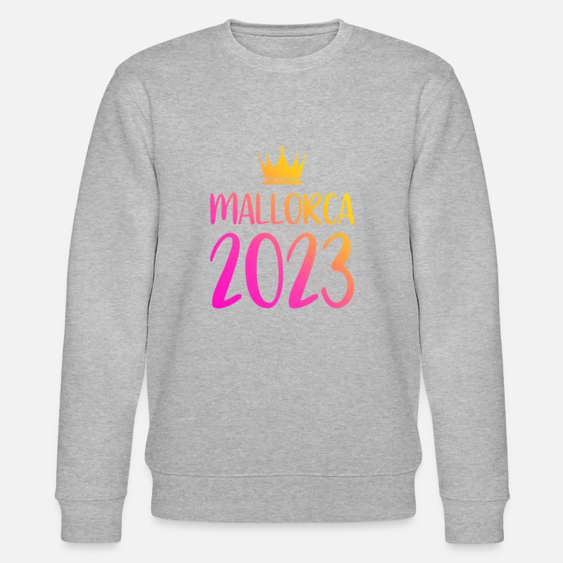 Mallorca 2023 - Stanley/Stella Unisex Bio-Sweatshirt CHANGER  - Grau meliert