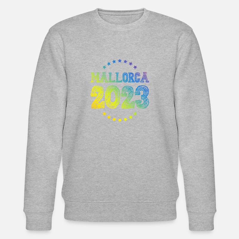 Majorque 2023 - Sweat bio CHANGER Stanley/Stella Unisexe - gris chiné
