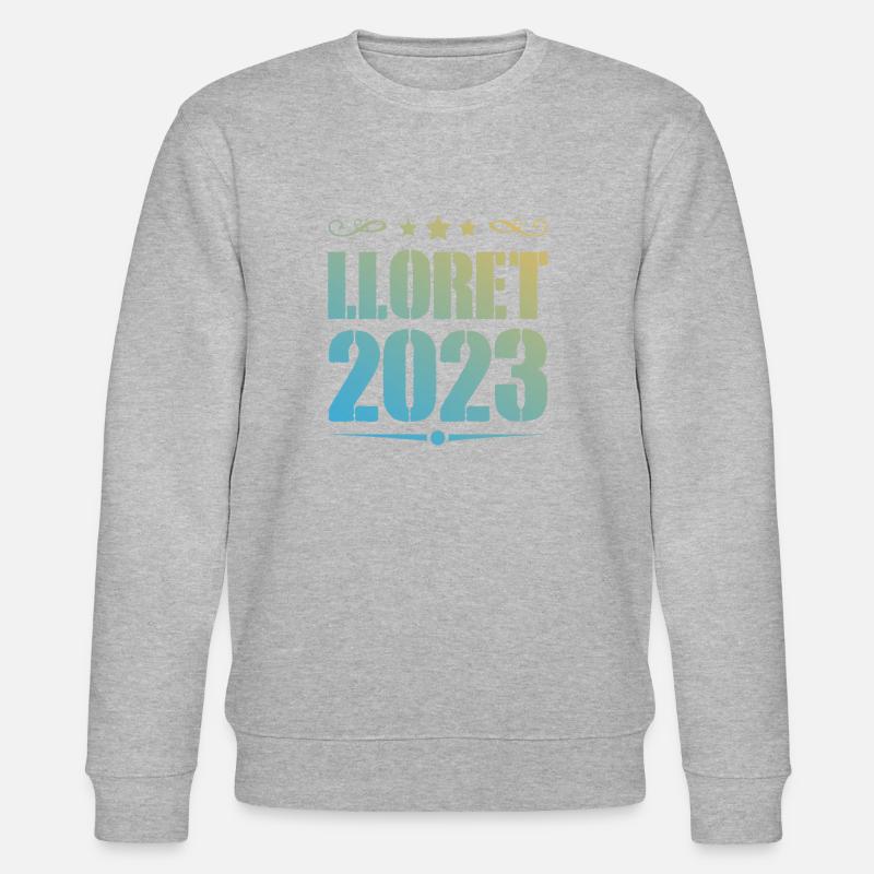 Lloret De Mar 2023 - Stanley/Stella Unisex Bio-Sweatshirt CHANGER  - Grau meliert