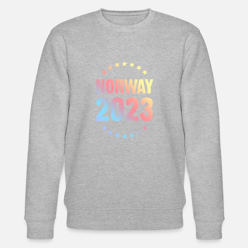 Norway 2023 - Stanley/Stella Unisex Bio-Sweatshirt CHANGER  - Grau meliert