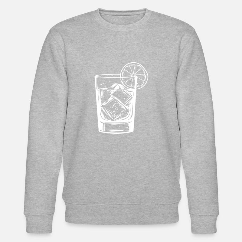 Boisson à la limonade - Sweat bio CHANGER Stanley/Stella Unisexe - gris chiné