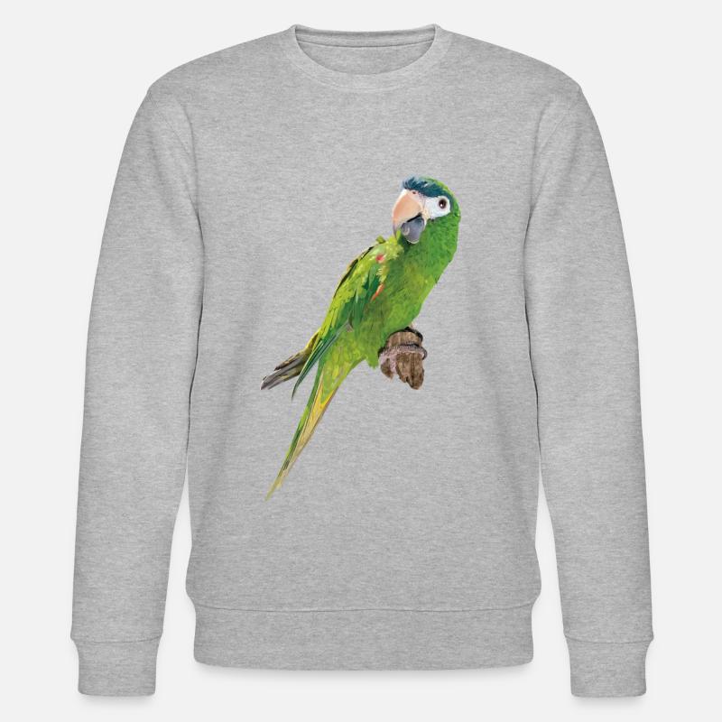 Le noble ara - Sweat bio CHANGER Stanley/Stella Unisexe - gris chiné