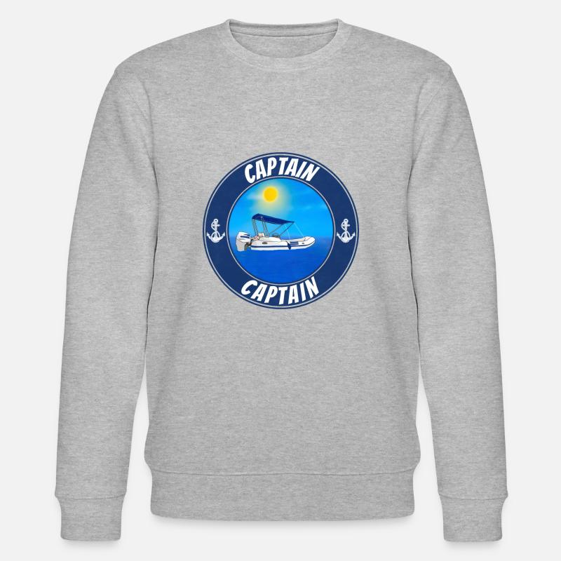 Capitaine Bateau - Sweat bio CHANGER Stanley/Stella Unisexe - gris chiné
