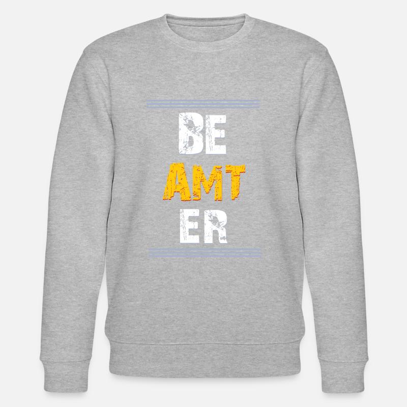 Beamter - Stanley/Stella Unisex Bio-Sweatshirt CHANGER  - Grau meliert